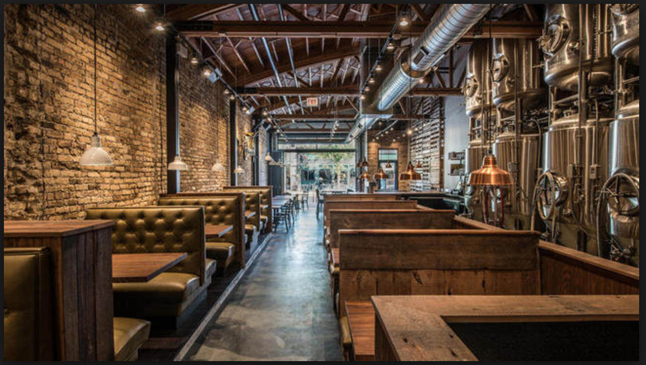 brewery tap room design - Good Soil Agency